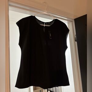 Express Black Women's Blouse Satin